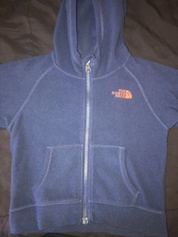 3t boys north face Zippered hoodie
