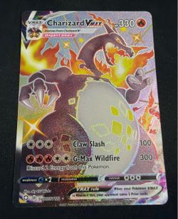 NM Charizard VMAX SV107/SV122 Shining Fates: Shiny Vault Holo