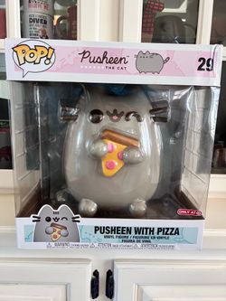 Large Pop - Pusheen with Pizza - #29