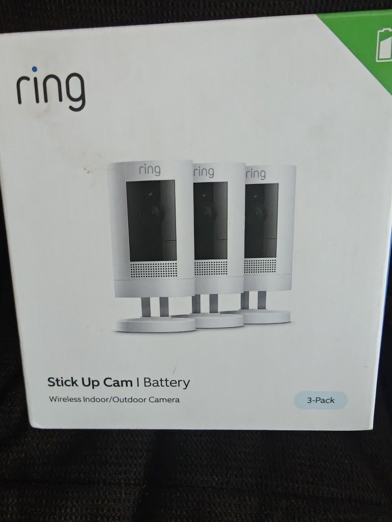 Ring Stick-up Cameras Battery Indoor/Outdoor