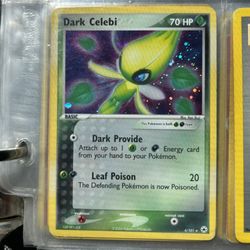 2004 Pokémon Dark Celebi 4/101 Holo 