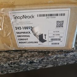 CONDUIT MOUNT LEVELING. BOX.QTY 20