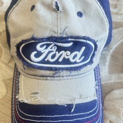 Blue Ford Logo Cap