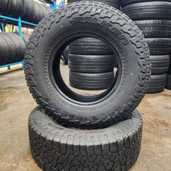 🔥 (2) LT 245 75 16 Falken All Terrain Tires