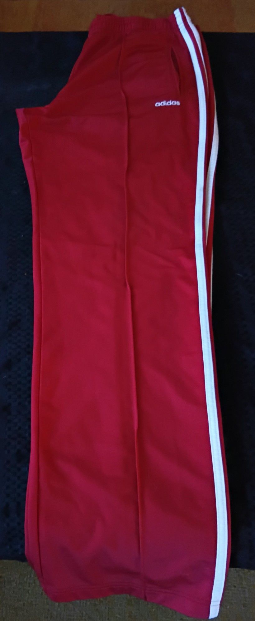 MEN'S RED ADIDAS TIRO JOGGING PANTS SIZE LARGE