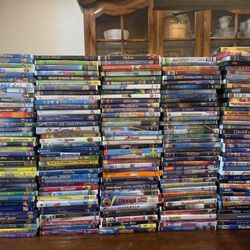 214 DVD Movies Mostly Disney Titles Many Still Sealed 
