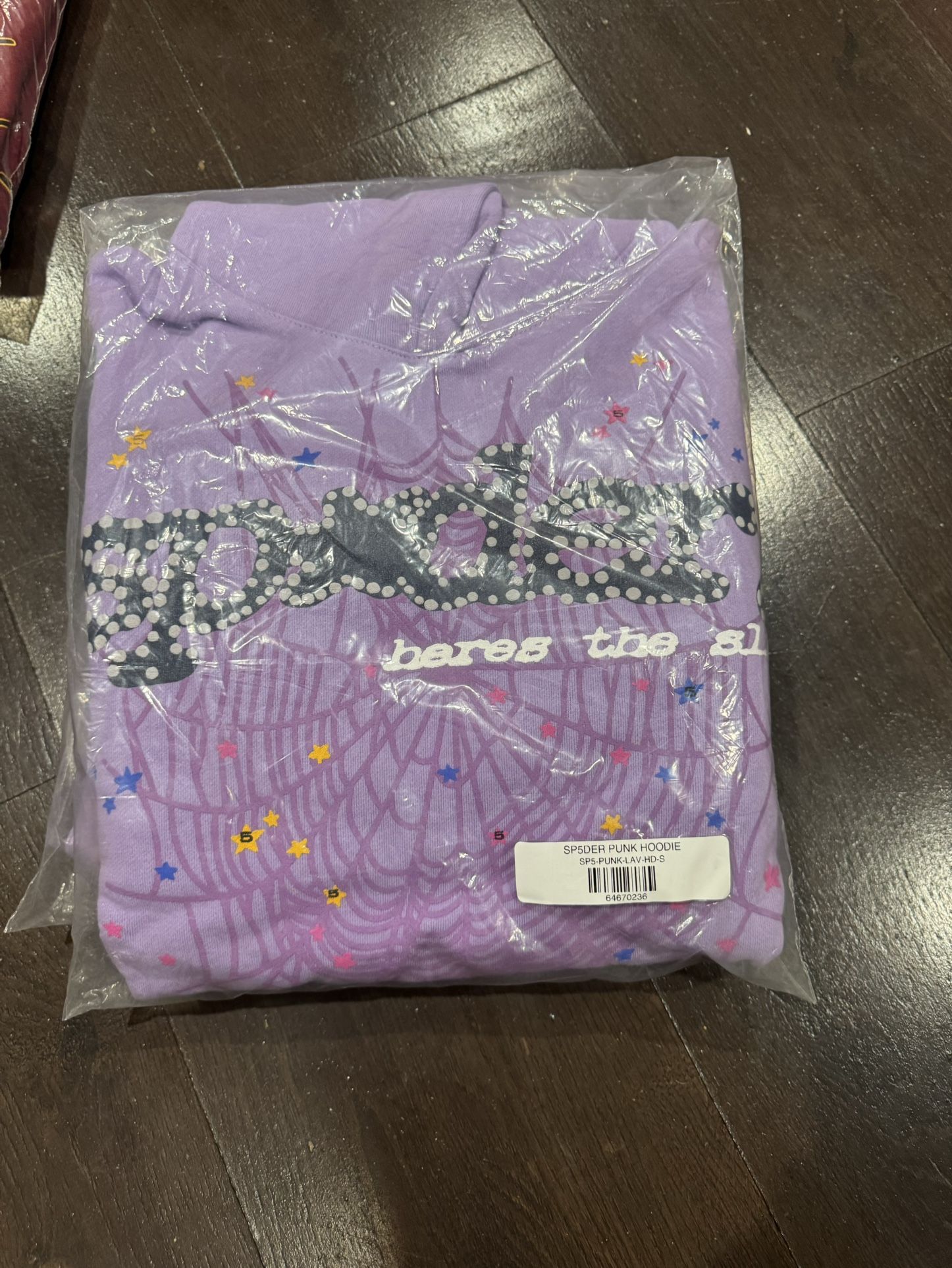 Lavender Spider Hoodie 