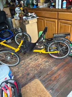 Three wheel recumbent tricycle by terratrike.