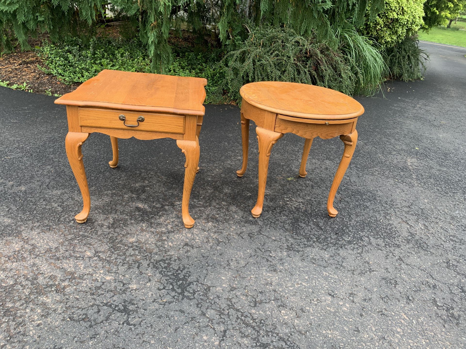 Wooden End Tables