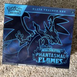 Pokémon TCG Mega Evolution Phantasmal Flames Elite Trainer Box - ETB - Sealed