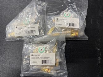 Speaker Pin Plugs Monoprice 9438 High-Quality for Speaker Wire - Pin Screw Type