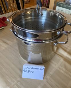 Tramontina 8-Quart Stainless-Steel Pot
