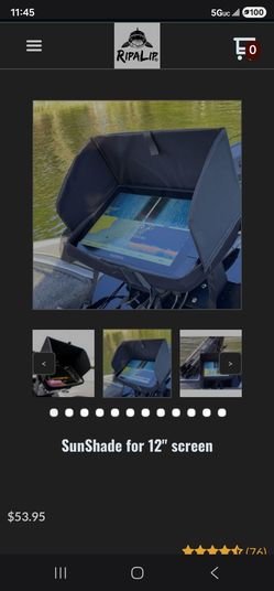 12" Boat Shade for Fishfinder