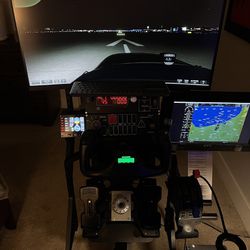 DOF full motion flight simulator 2 Axis
