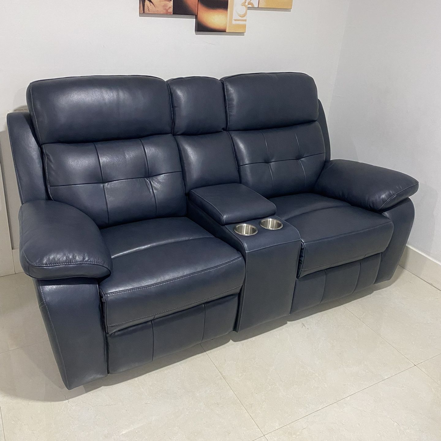 Brand New Reclainer Love Seat With 2 Recliners Rocking Chairs 