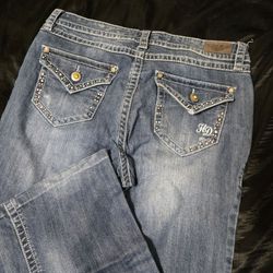 Size 12 Harley-Davidson Studded Jeans