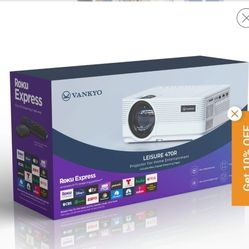 Projector With Roku Express
