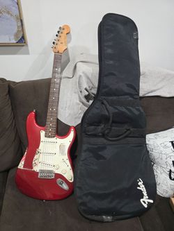 Fender stratocaster guitar