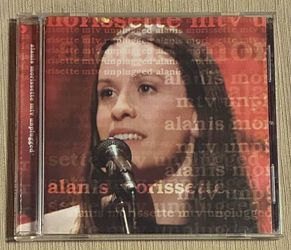 Alanis Morissette MTV Unplugged live music CD 1999 Maverick Records