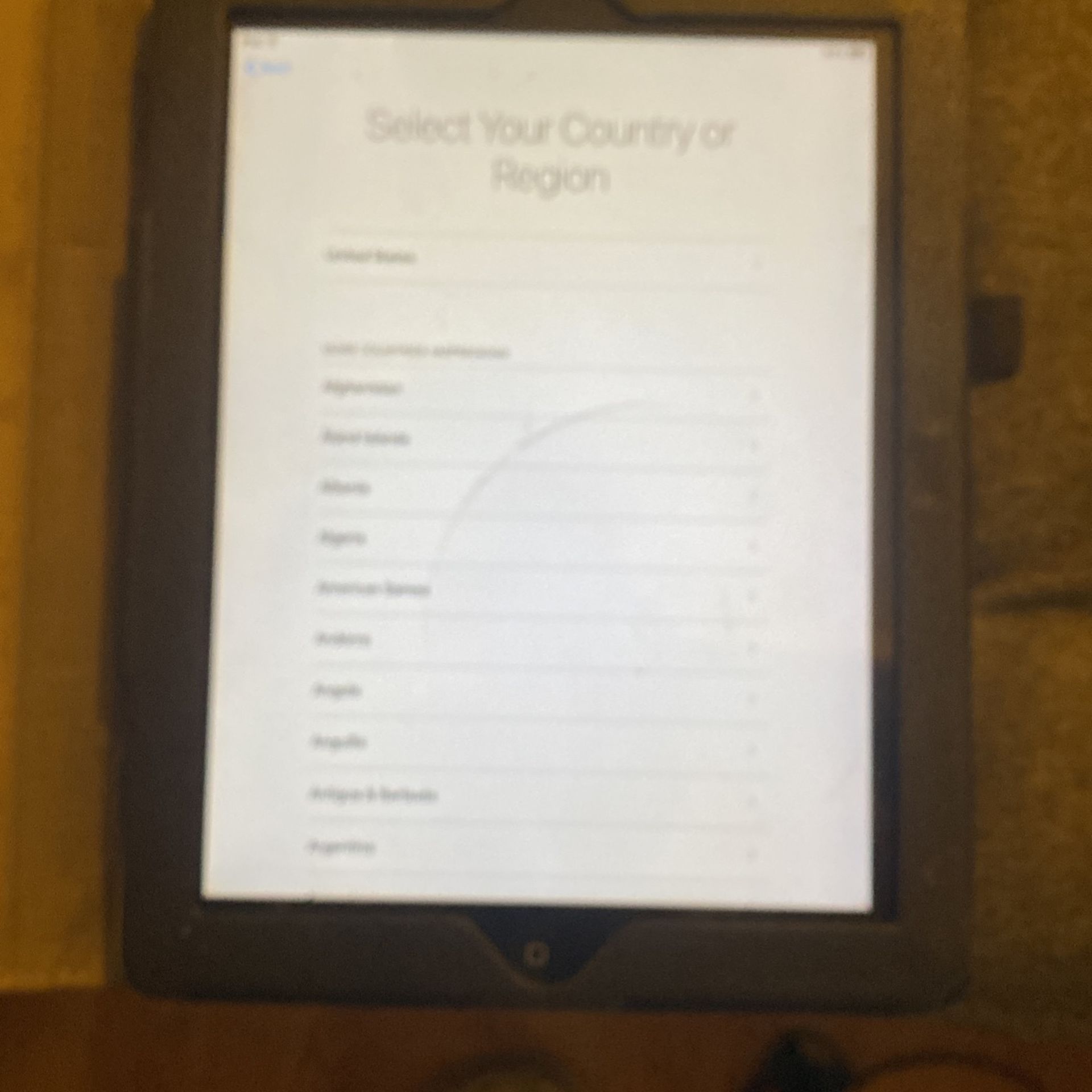 iPad iCloud Locked With Case And Charger
