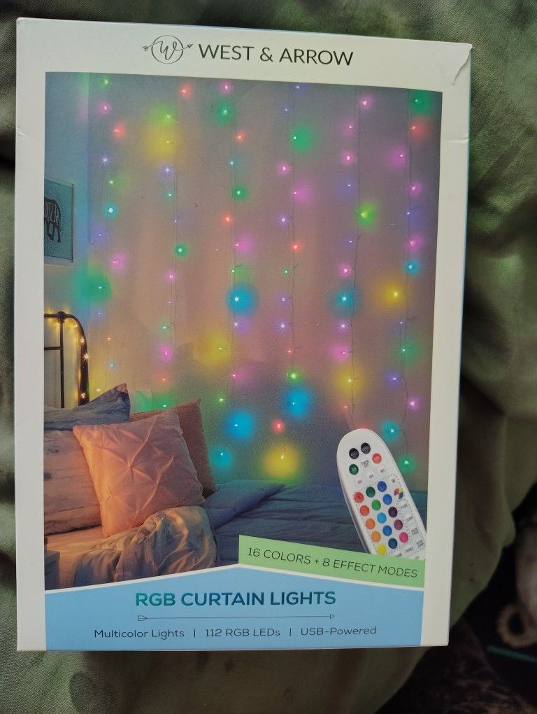Neon Curtain Lights