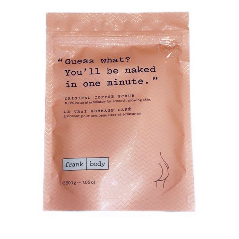 New in Packaging Frank Body Coffee Scrub for Glowing Skin, Exfoliation, Stretch Marks (Women’s Health, Skin Care, Beauty) FabFitFun