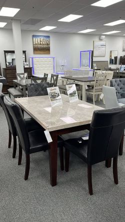 Brand New Marble Dining Set starts at $675.00