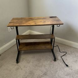 Adjustable Desk   (L) 15 3/4in X (W) 31 1/2inX (H) 26in