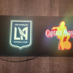 Captain Morgan LAFC LED Sign
