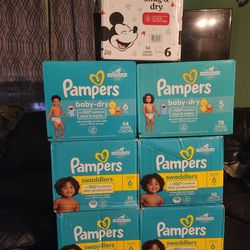 DIAPERS BOXES SMALL/$25 EACH