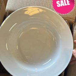 Towle Hospitality Set of 12 Porcelain Wide Rim Soup Bowl π₯ππΌπ₯