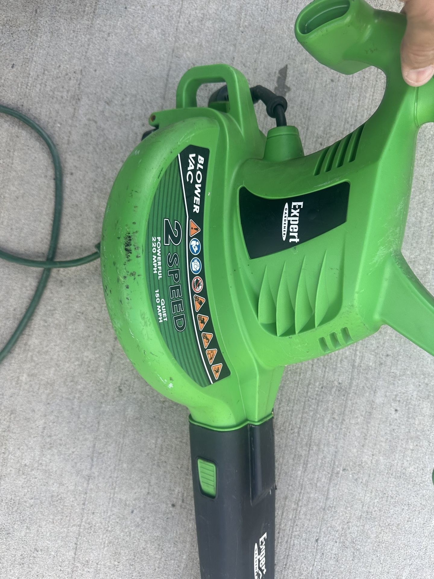 POWERFUL ELECTRIC 12 AMP 2 SPEED LEAF BLOWER 220 MPH $45