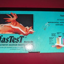 New Aquarium Systems salt Water test kit