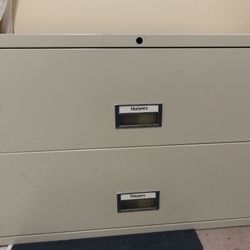 Hirsh 2-Drawer 42" Wide Full-Width Pull Lateral File Cabinet, Letter & Legal

