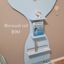 Mermaid Tail Shelf