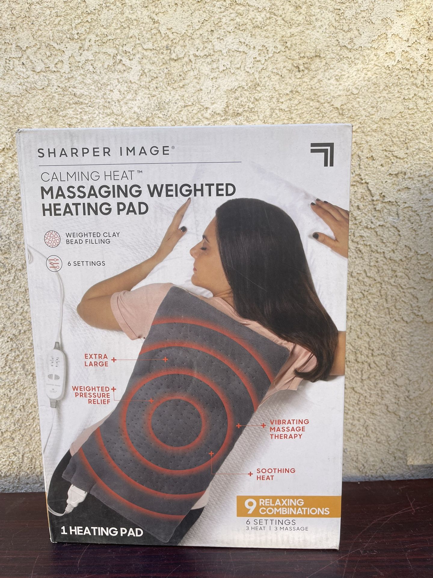 Weighted heating blanket