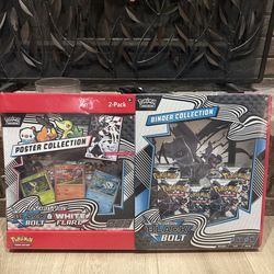 Pokemon Black Bolt Poster & Binder Collection