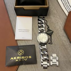 Womens Akribos XXIV Quartz Analog Watch
