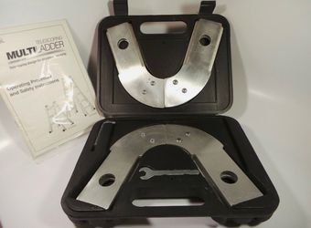 WERNER TELESCOPING MULTI LADDER DYNAMIC PAIR HINGE KIT w/ TOOLS & CASE