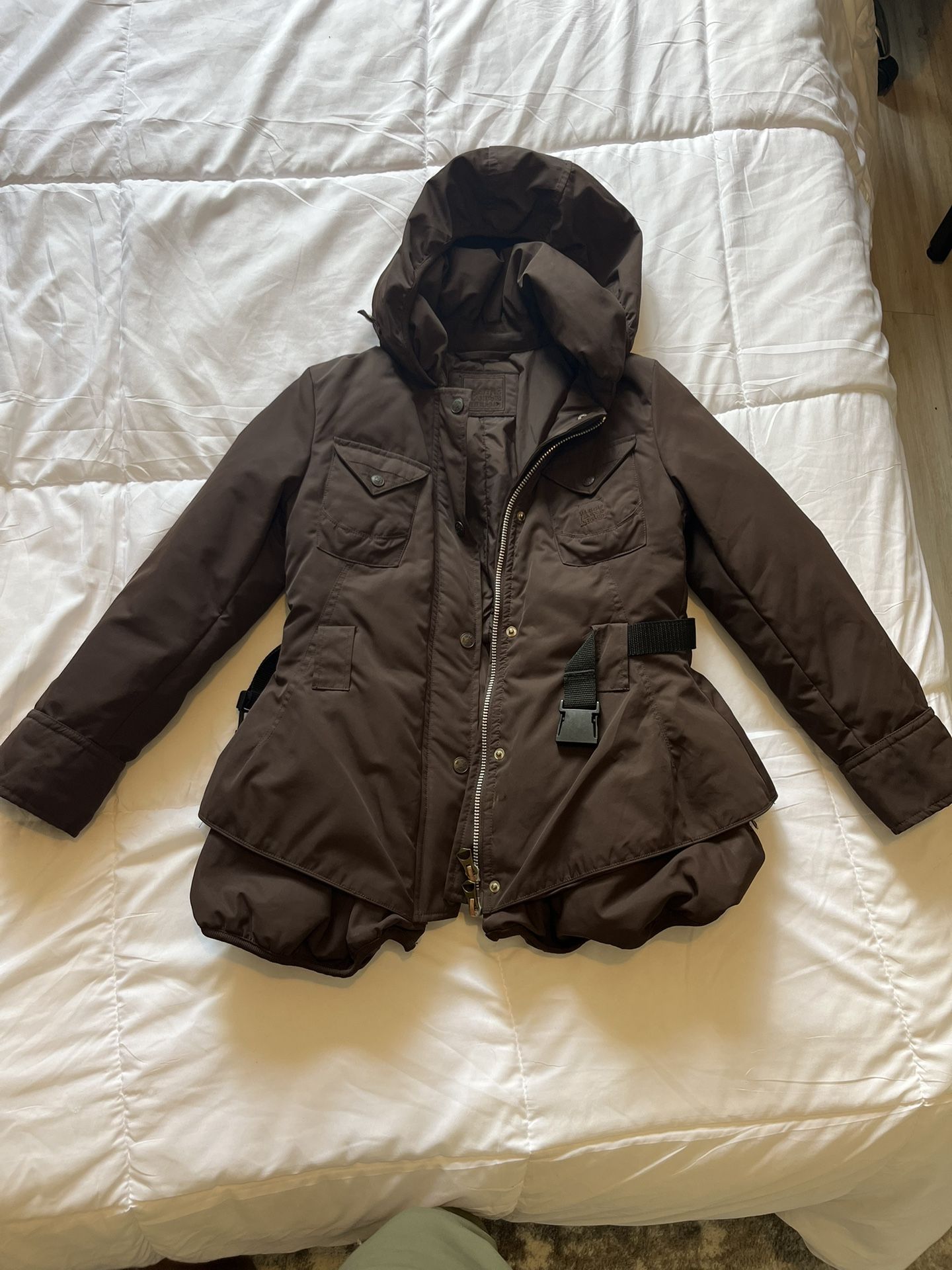 marithe francois girbaud puffer jacket large