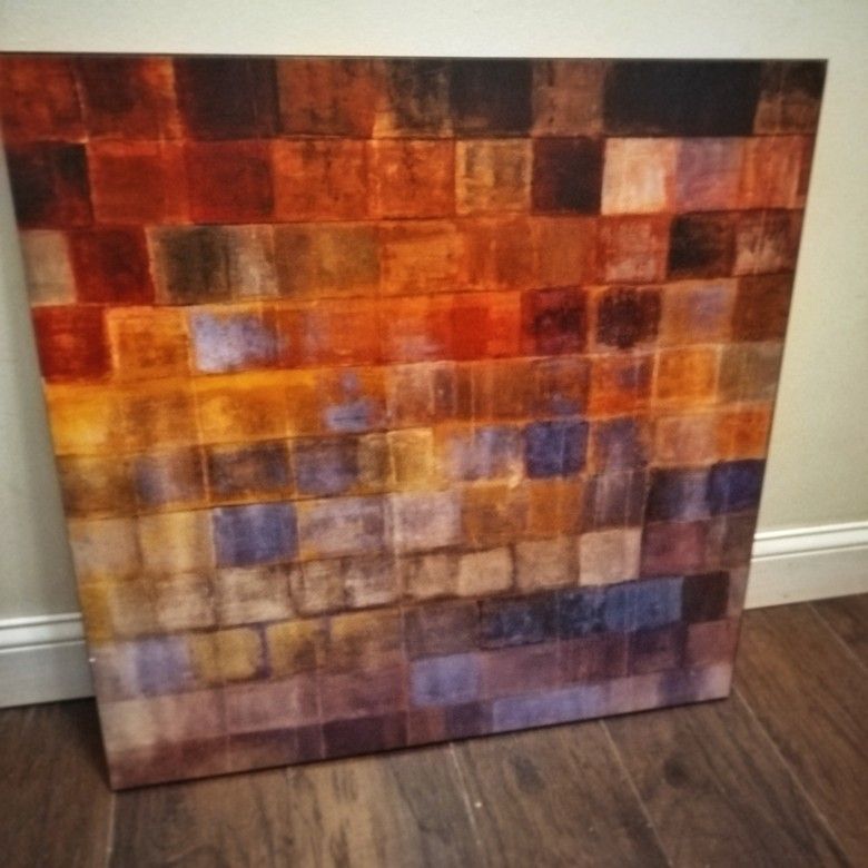 Abstract Art "Warmth" By Volk