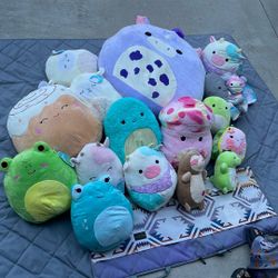 Squishmallow LOT Plushies