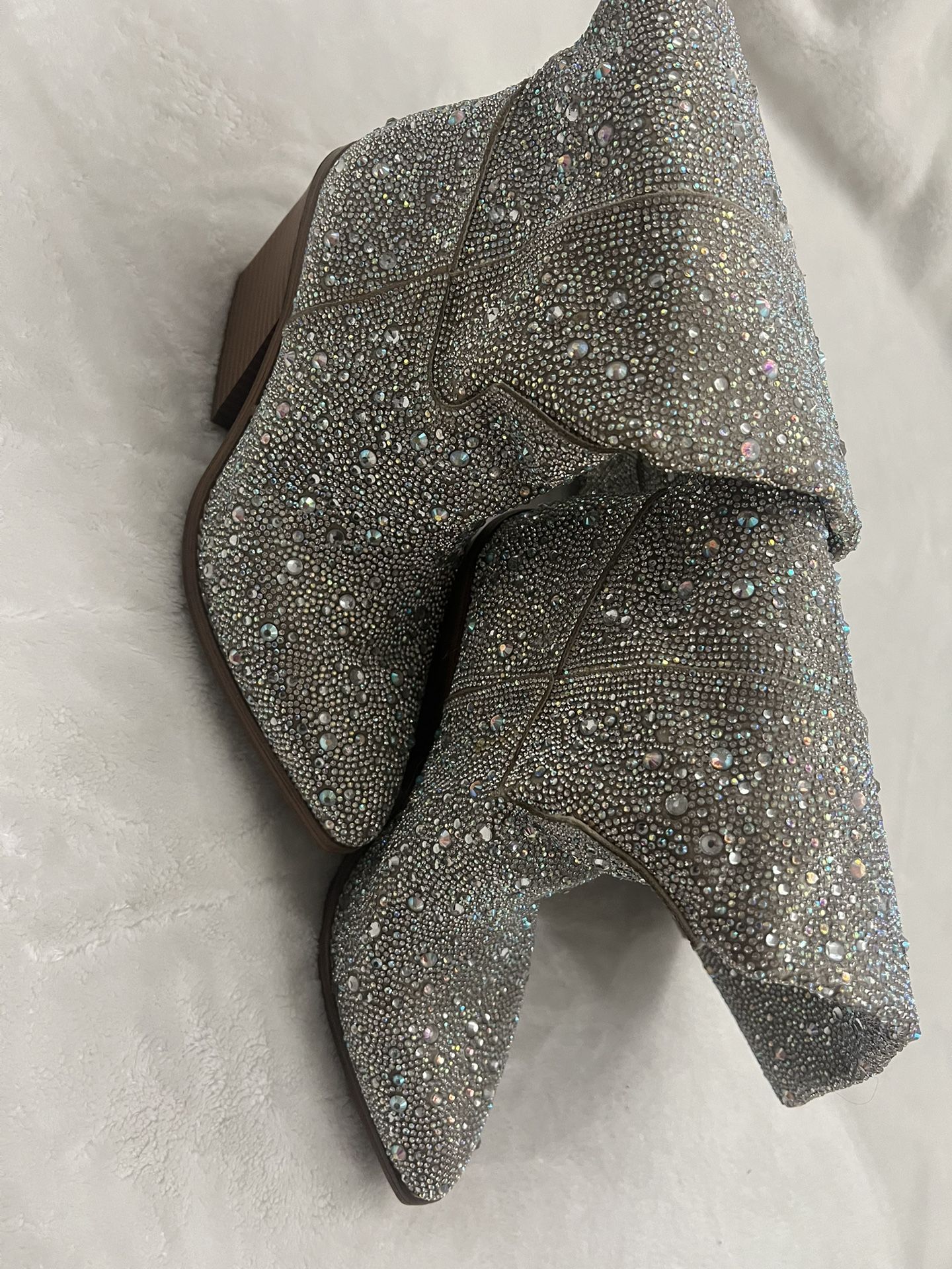 Rhinestone Boots