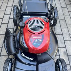Like New 22” Craftsman FWD Self Propelled  Lawn Mower-As Is In Cooper City 3333