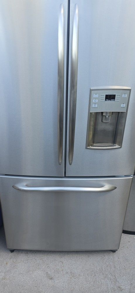 Counter Depth Profile G&E Stainless Steel Fridge