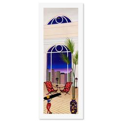 Fanch Ledan, "Chicago Night II" Limited Edition Serigraph, AP Numbered and Hand Signed with Letter of Authenticity