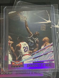 Shaquille O'Neal Topps Stadium Club Beam Team Card