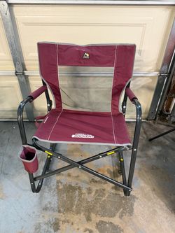 Freestyle rocker folding chair