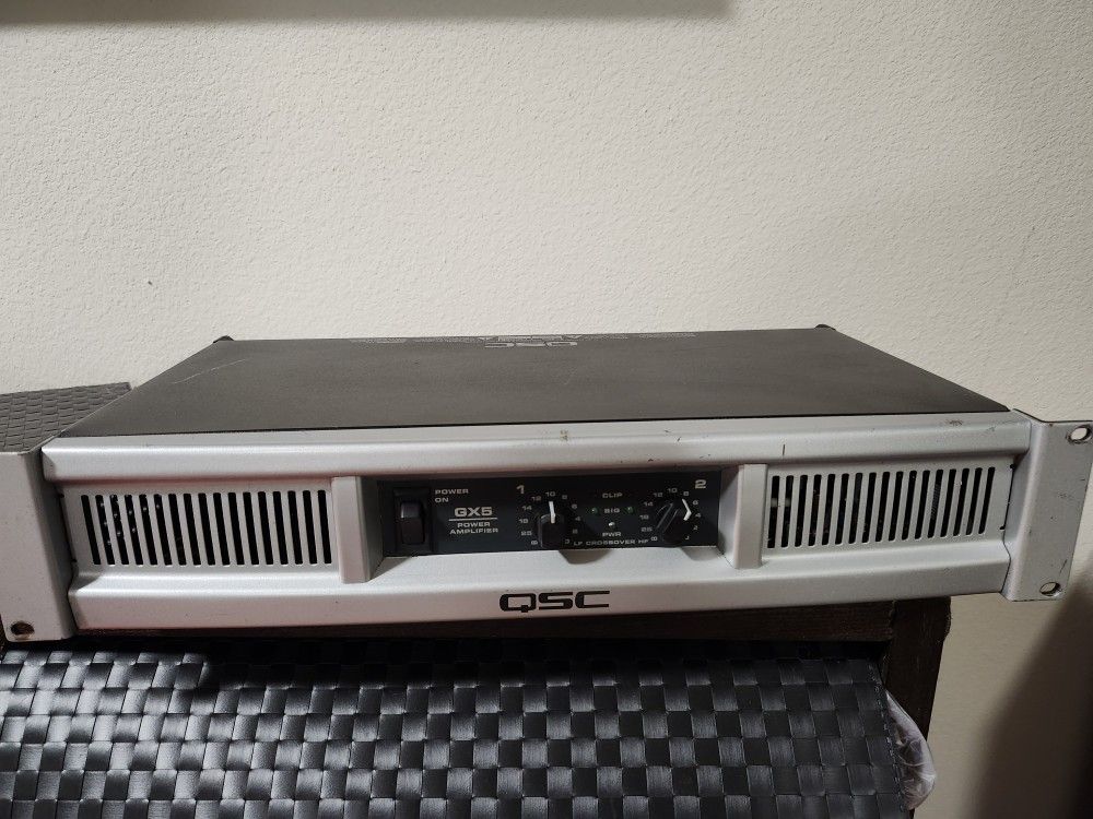 QSC GX5 1400 Watts Amplifier