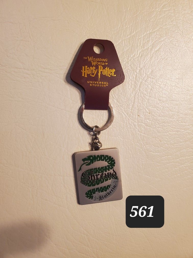 Harry Potter Slytherin Keychain